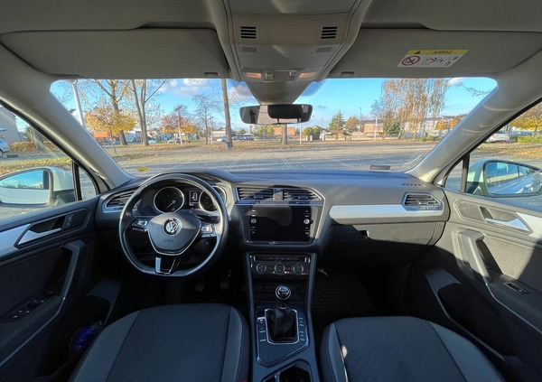 Volkswagen Tiguan Allspace cena 99000 przebieg: 101600, rok produkcji 2019 z Warszawa małe 254